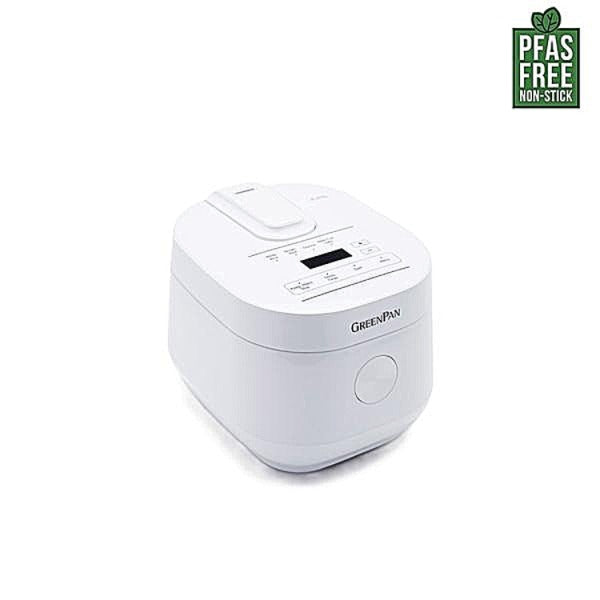 GreenPan Rice Cooker White 2L/8 cups - PFAS Free