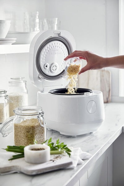 GreenPan Rice Cooker White 2L/8 cups - PFAS Free