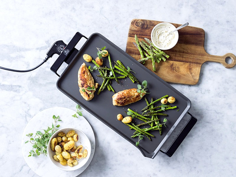 Greenlife Teppanyaki Grill- Black (550x260x95 mm)