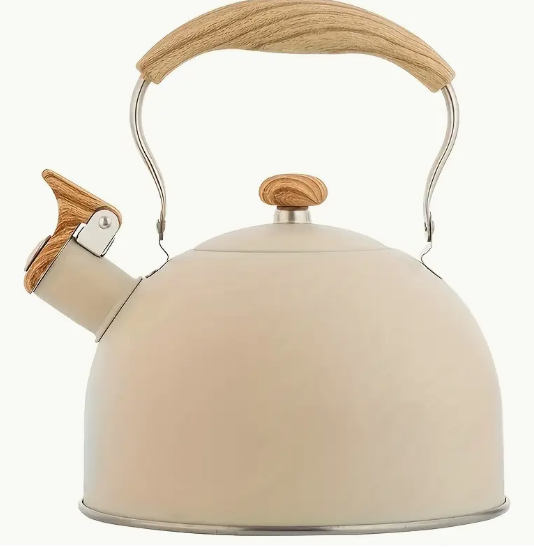 Whistling Kettle W Wooden details