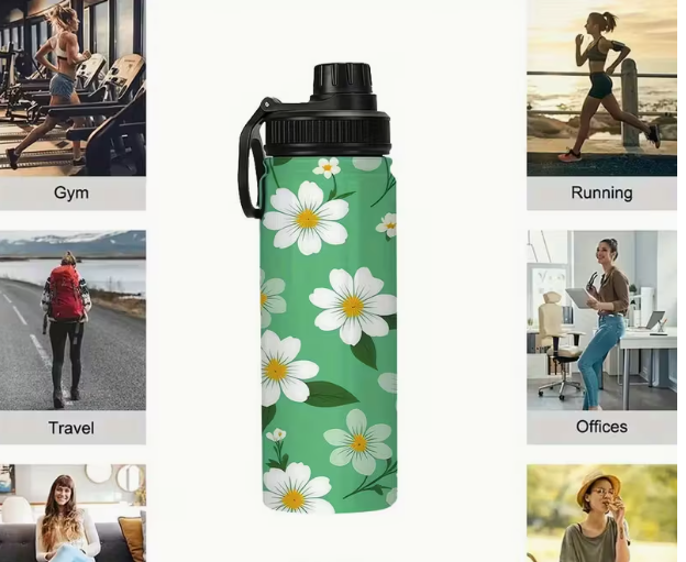 SS Drink Bottle Daisy