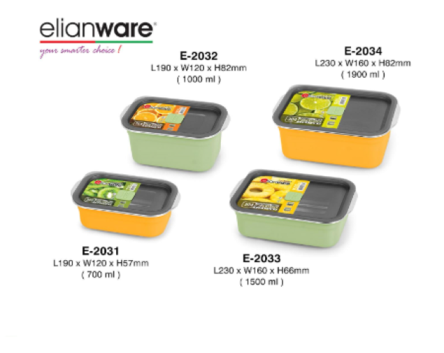 Stainless Steel Airtight Food Keeper 700ml