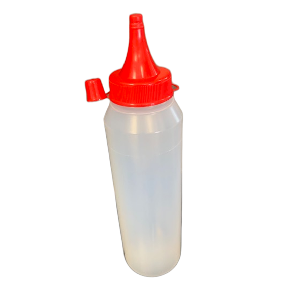 Sauce Squeezy Bottle 1L W Red Cap