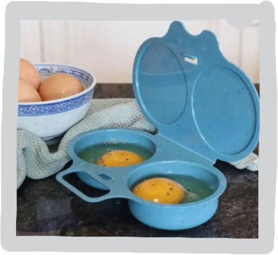 Ocean Microwave Egg Poacher