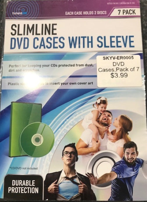DVD Cases,Pack of 7