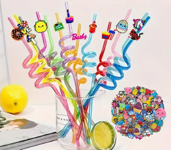 Funzone Spiral Party Straw