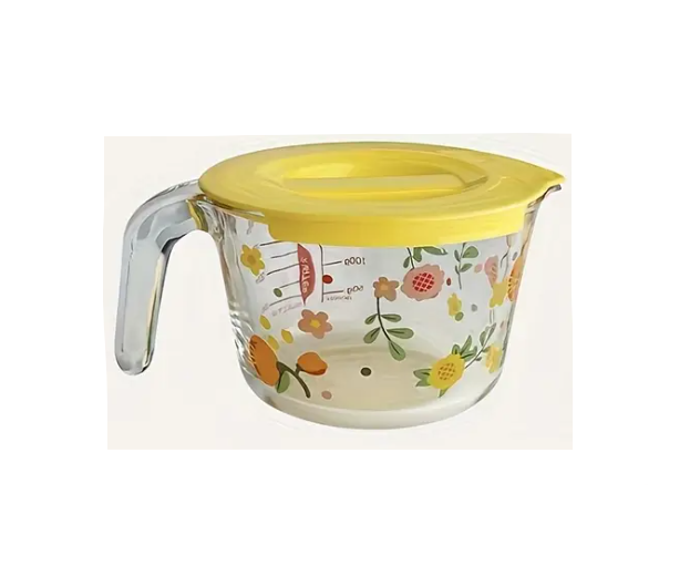 Glass Measuring Jug W Lid 500ml