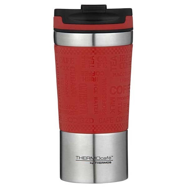 Thermos Cafe Vacuum Cup 350ml Dark Red
