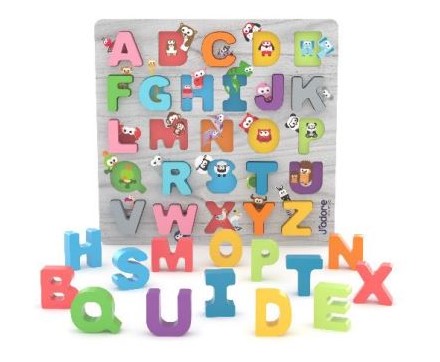J'adore Wooden ABC Puzzle