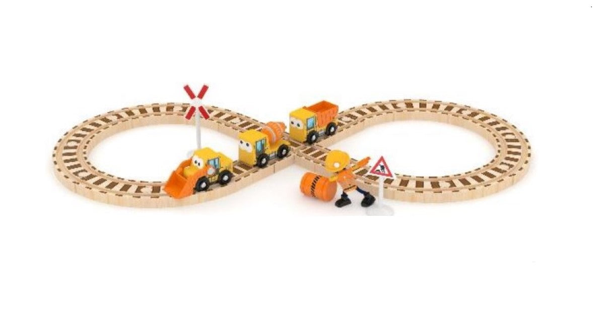 J'adore Construction Train Set