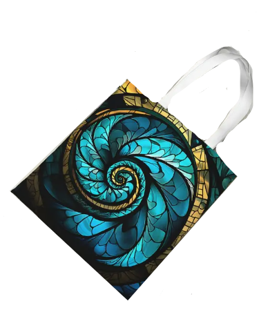 NZ Koru Cotton Tote Bag