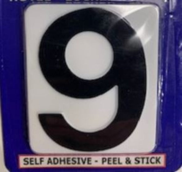 Street Number 9 Black