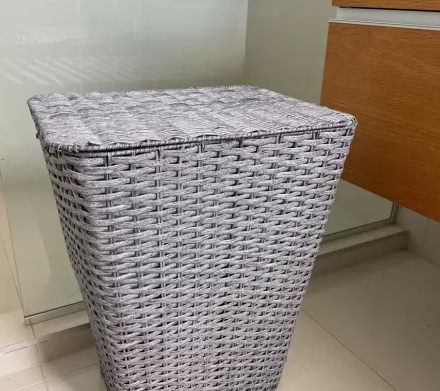 Basket Laundry, Rectangle  with lid