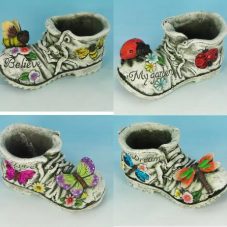 Boot Flower Pot Single