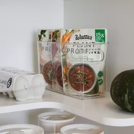 Bin Fridge Tall Clear 3L