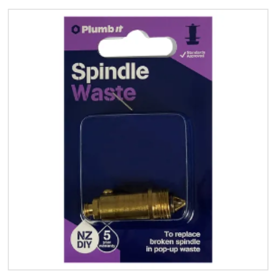Pop-Up Waste Spindle