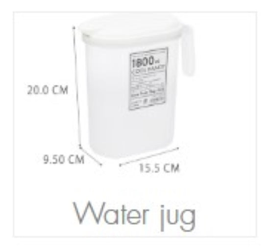 Water Jug W Lid 1800ml