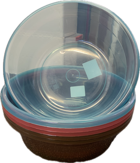 Transparent Basin 31cm x 11cm