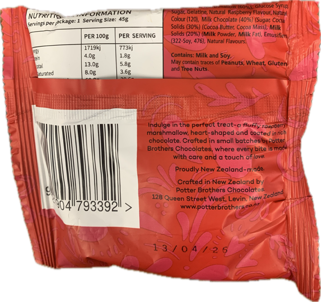 Potter Brother Chocolate Selection - Single Bags
