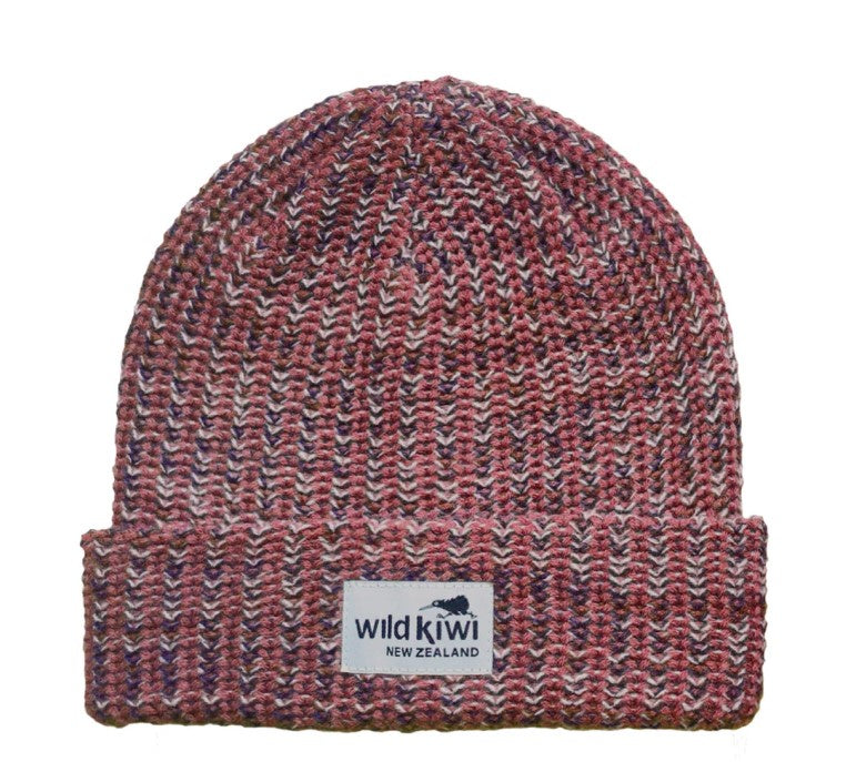 New Zealand Beanie - Red Marl Beanie