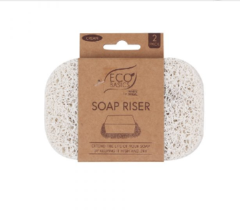 Eco Basics Soap Riser - Cream 2Pk