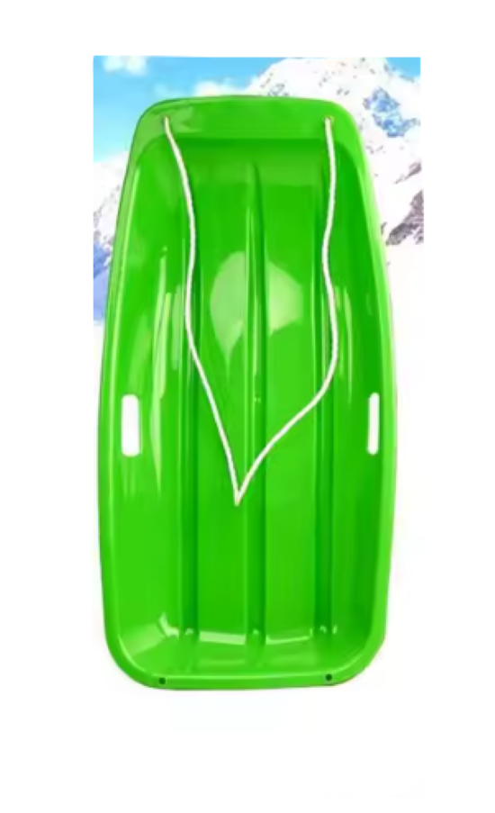 Flexi Boat/Snow Sled - Single Lime