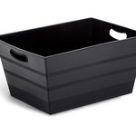 Flexi Tub, Rectangle, 15 Lit 385x295x189mm Black