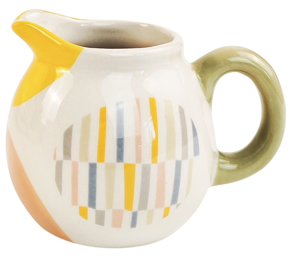 Maldon Check Ceramic Mini Jug