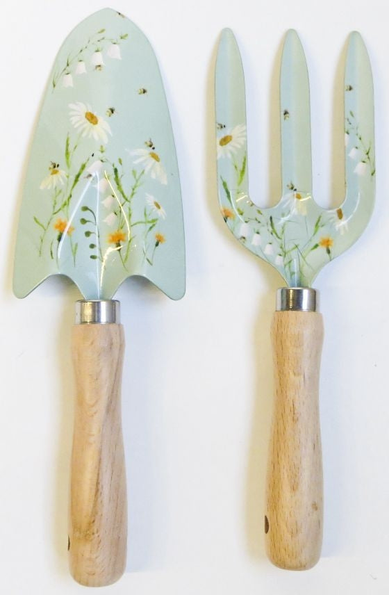 Bee Meadow Garden Tools 29cm Set of 2