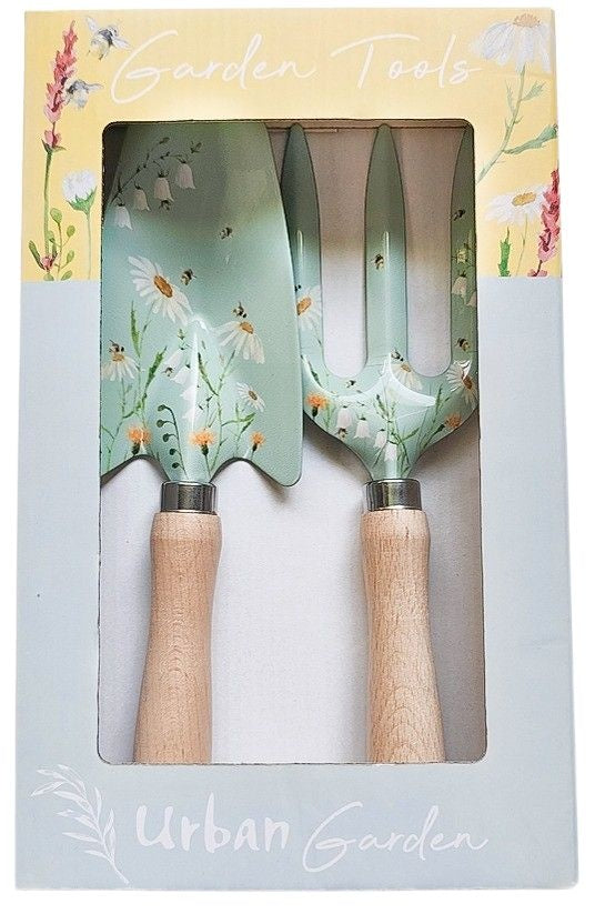 Bee Meadow Garden Tools 29cm Set of 2
