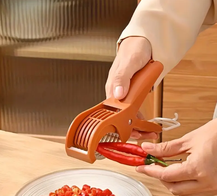 Handheld Vegetable Slicer W S/Steel Blades