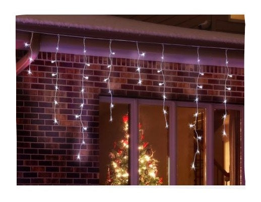 LED Snowing Icicle Lights 480 Cool White