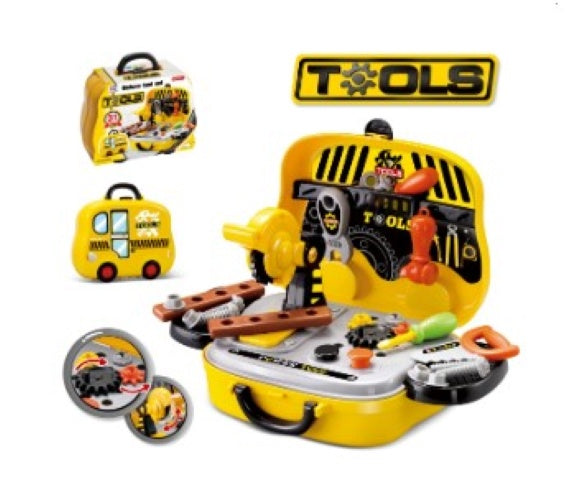 Tools Playset Workbench Yellow Van