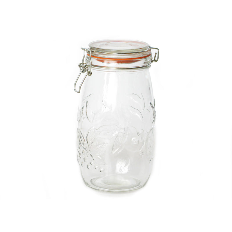 Glass Clip Top Jar, Preserving,1.5L