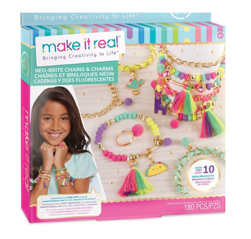 Neo-brite chains & charms