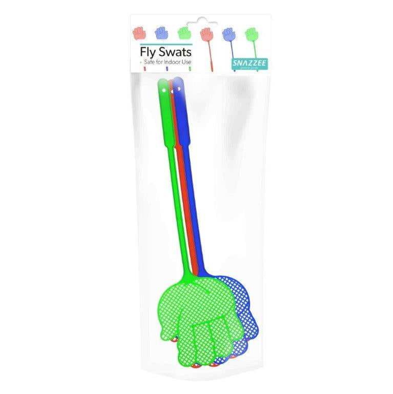 Snazzee Fly Swats Set Of 3