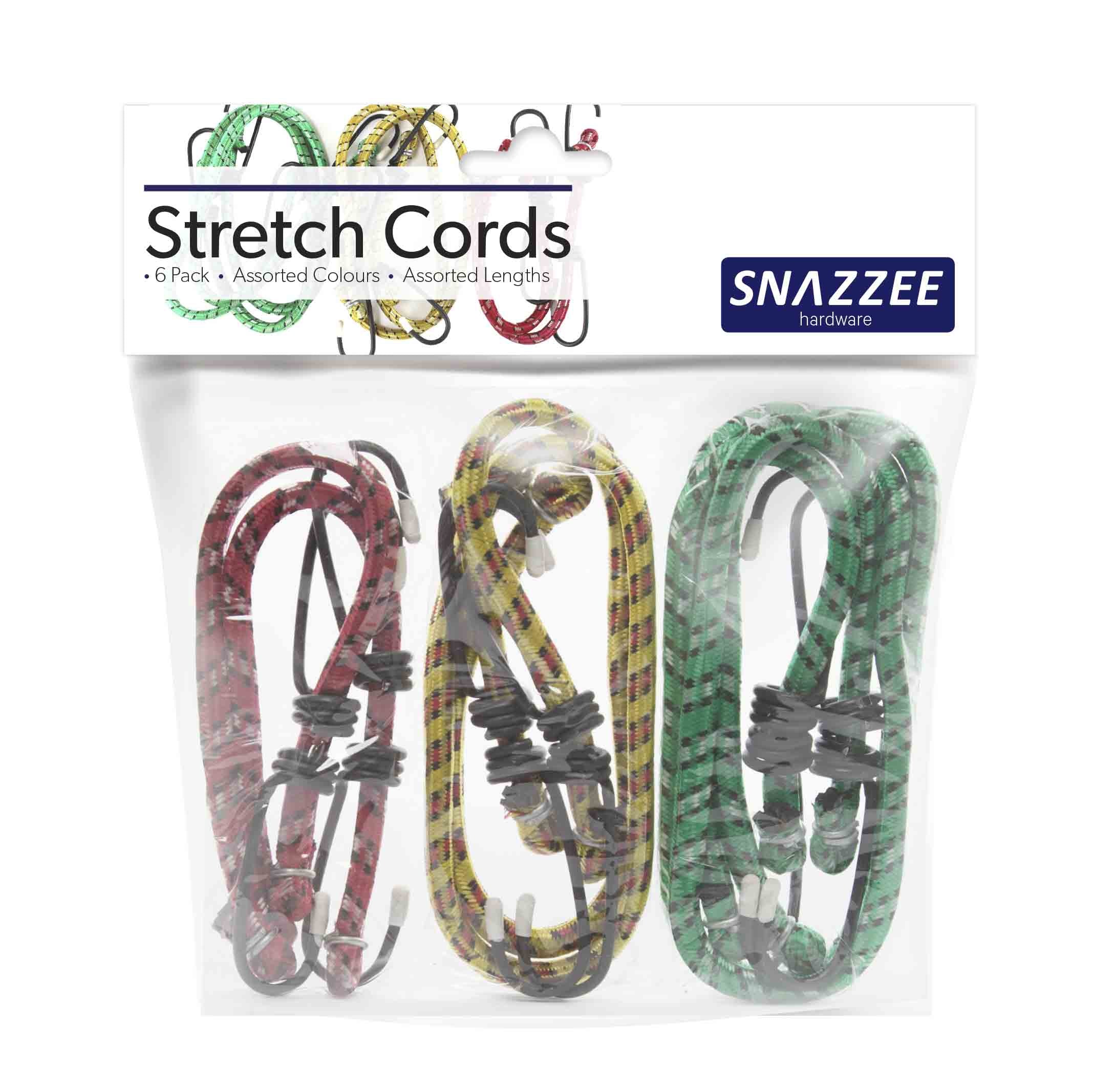 Snazzee Stretch Cord 6 Piece