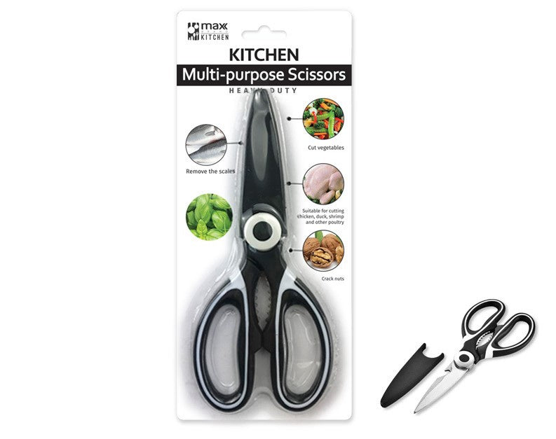 Kitchen Scissors with Plastic Sleeve