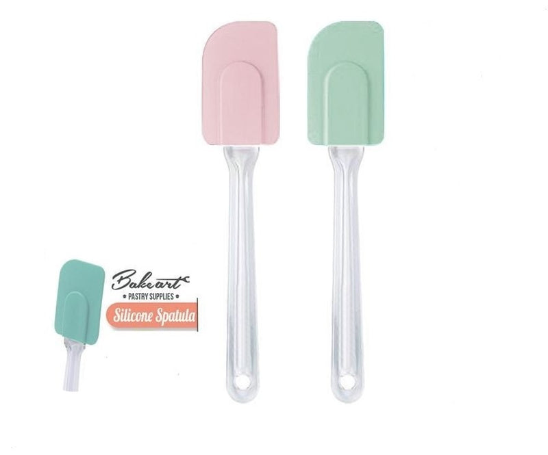 BakeArt Silicone Spatula W Translucent Handle