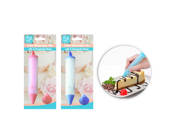 BakeArt Cake Decoration Pen with Changeable Heads