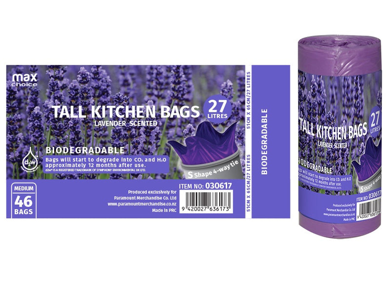 MC Kitchen Tidy Bag S Top M 27L 11 Micron 46&