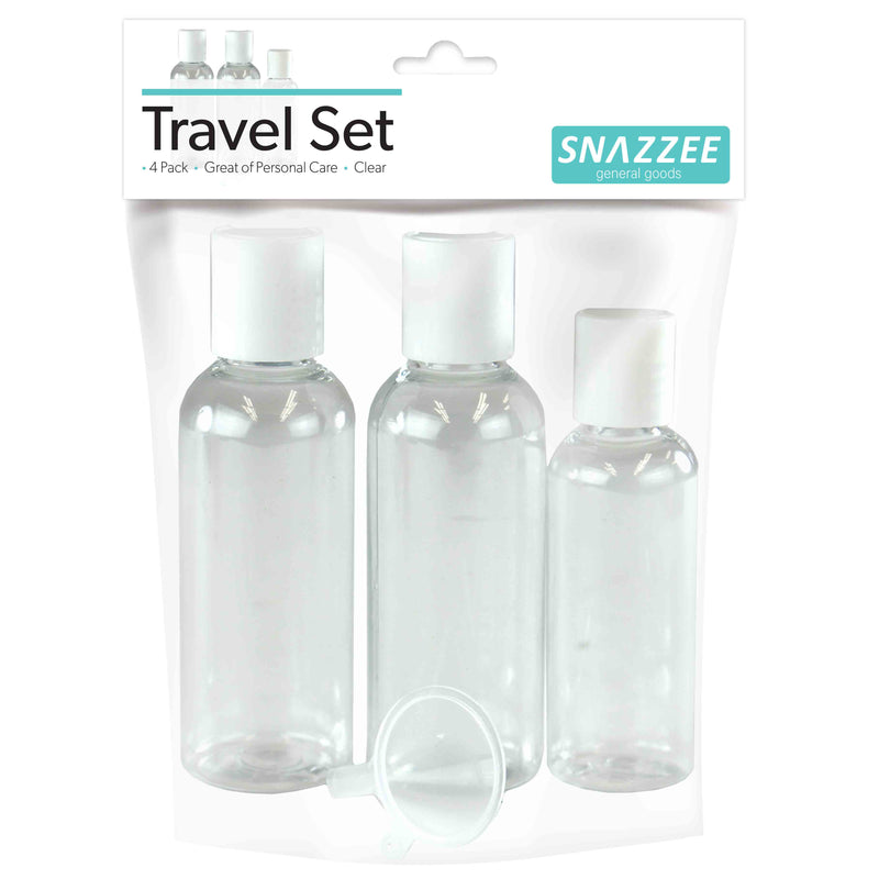 Travel Set, 4 Piece