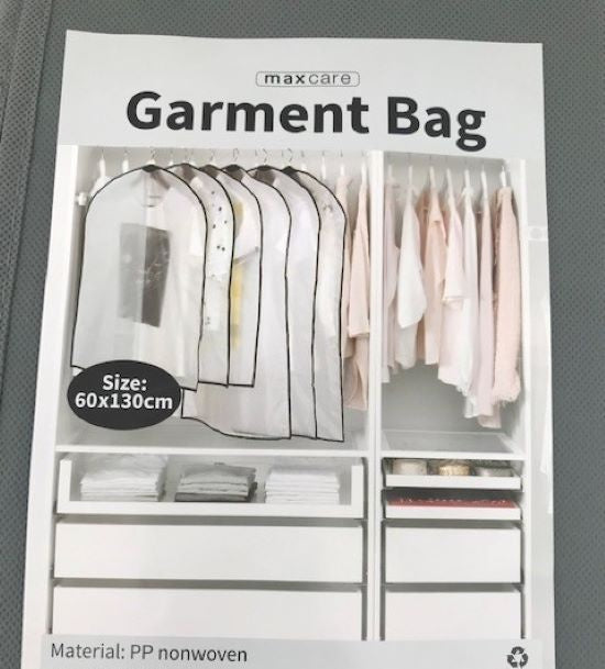 Nonwoven Suit Bag, 600x1350mm