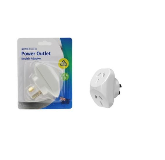 Power Outlet 2 Way Triangle Shape
