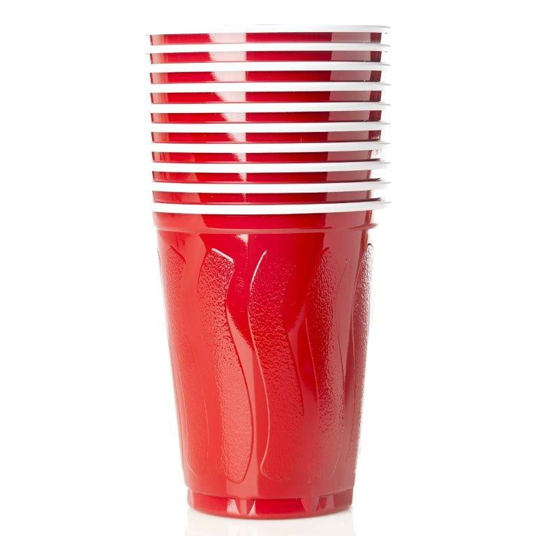 Snazzee Red Party Cups 470ml 10 Piece In