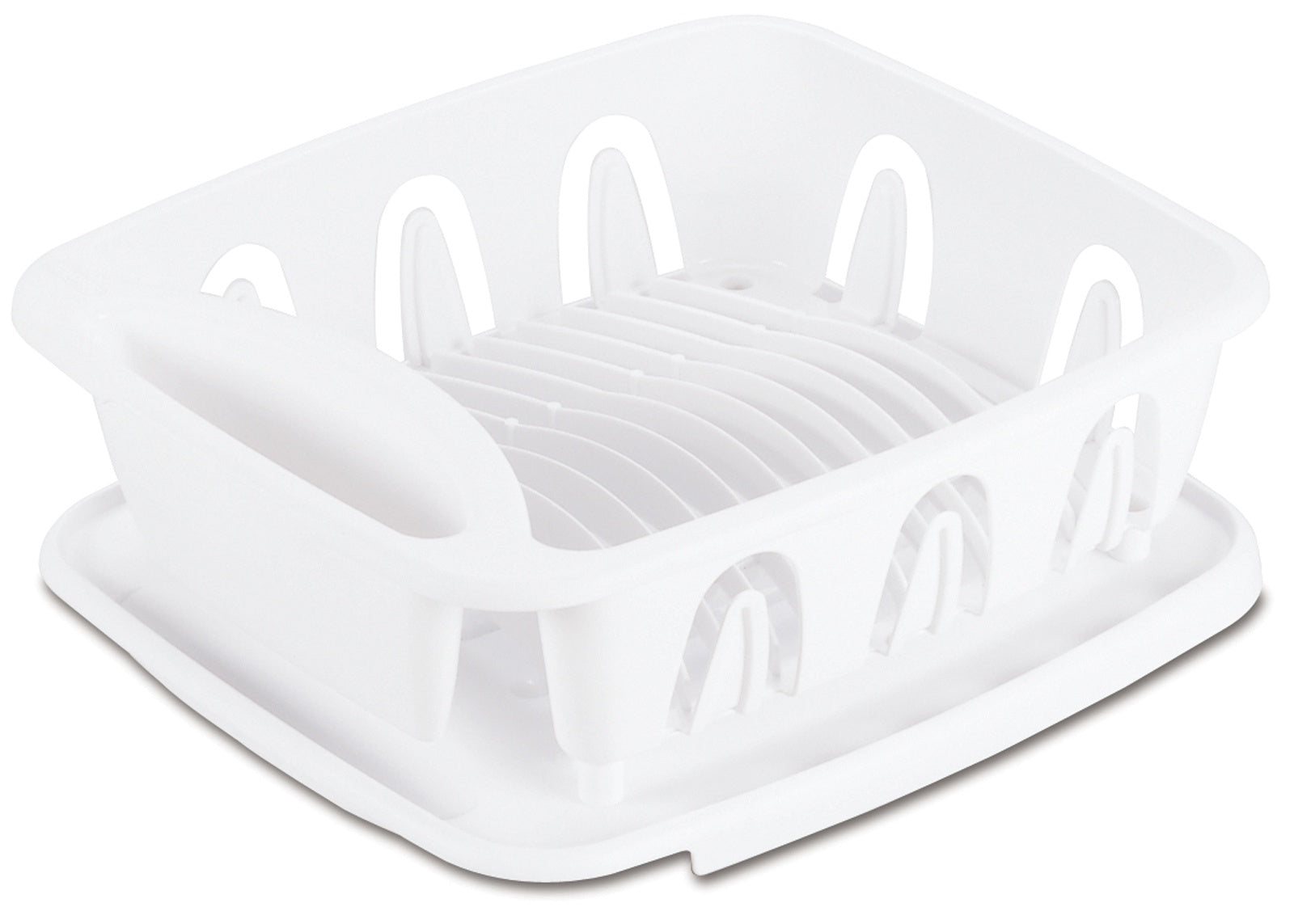 Sterilite Dish Drainer & Board Large 2 Piece White