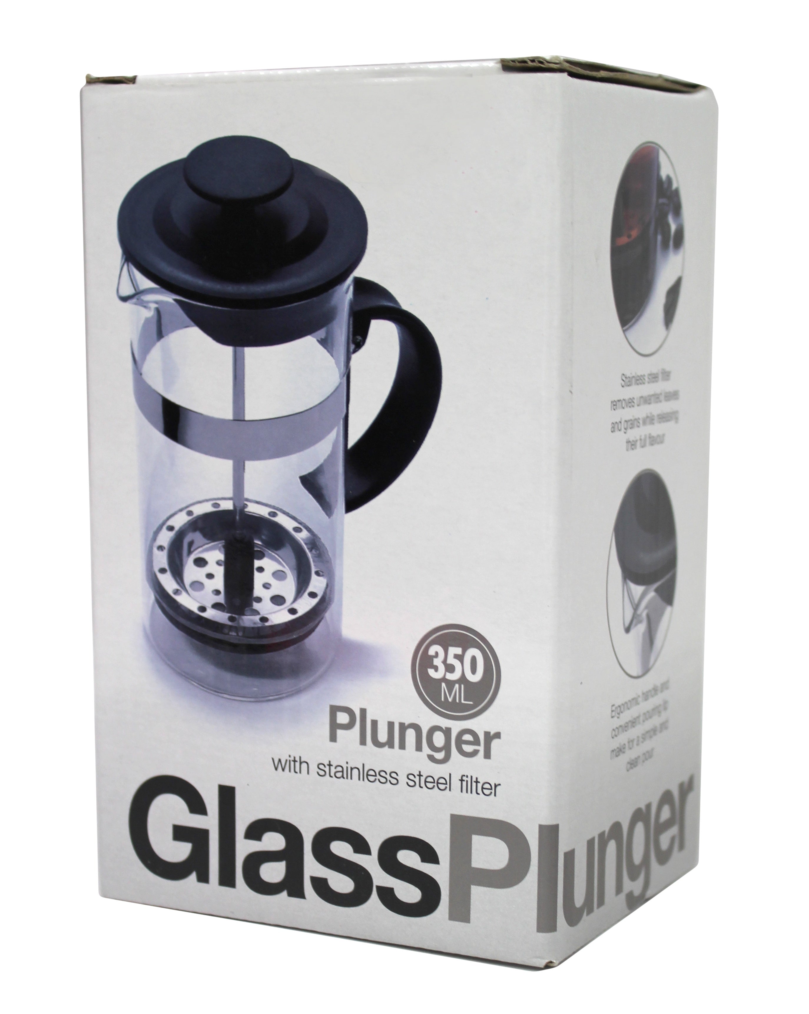 Kates Coffee Plunger Gift Boxed 350ml