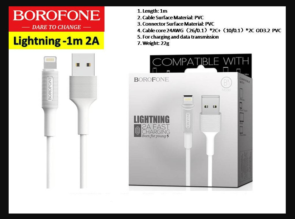 BX1 EzSync iPhone USB cable 1M