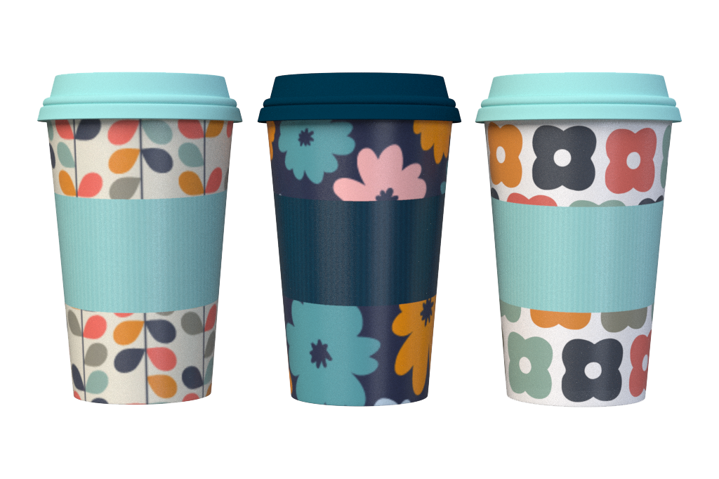 Bamboo Travel Mug 400ml In Srt