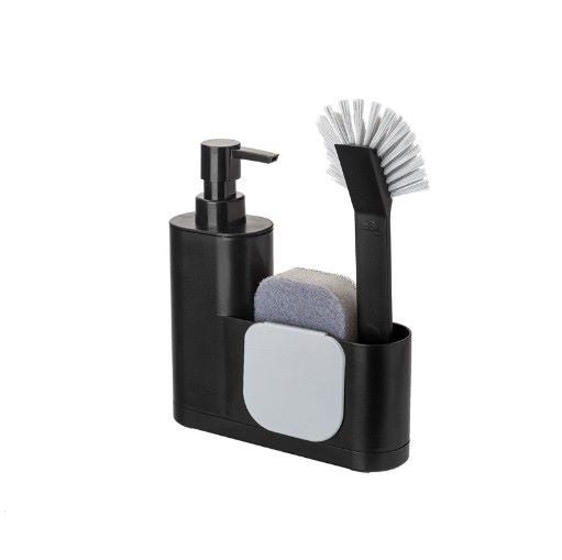 Vigar Monoblock Sink Caddy Set - Black